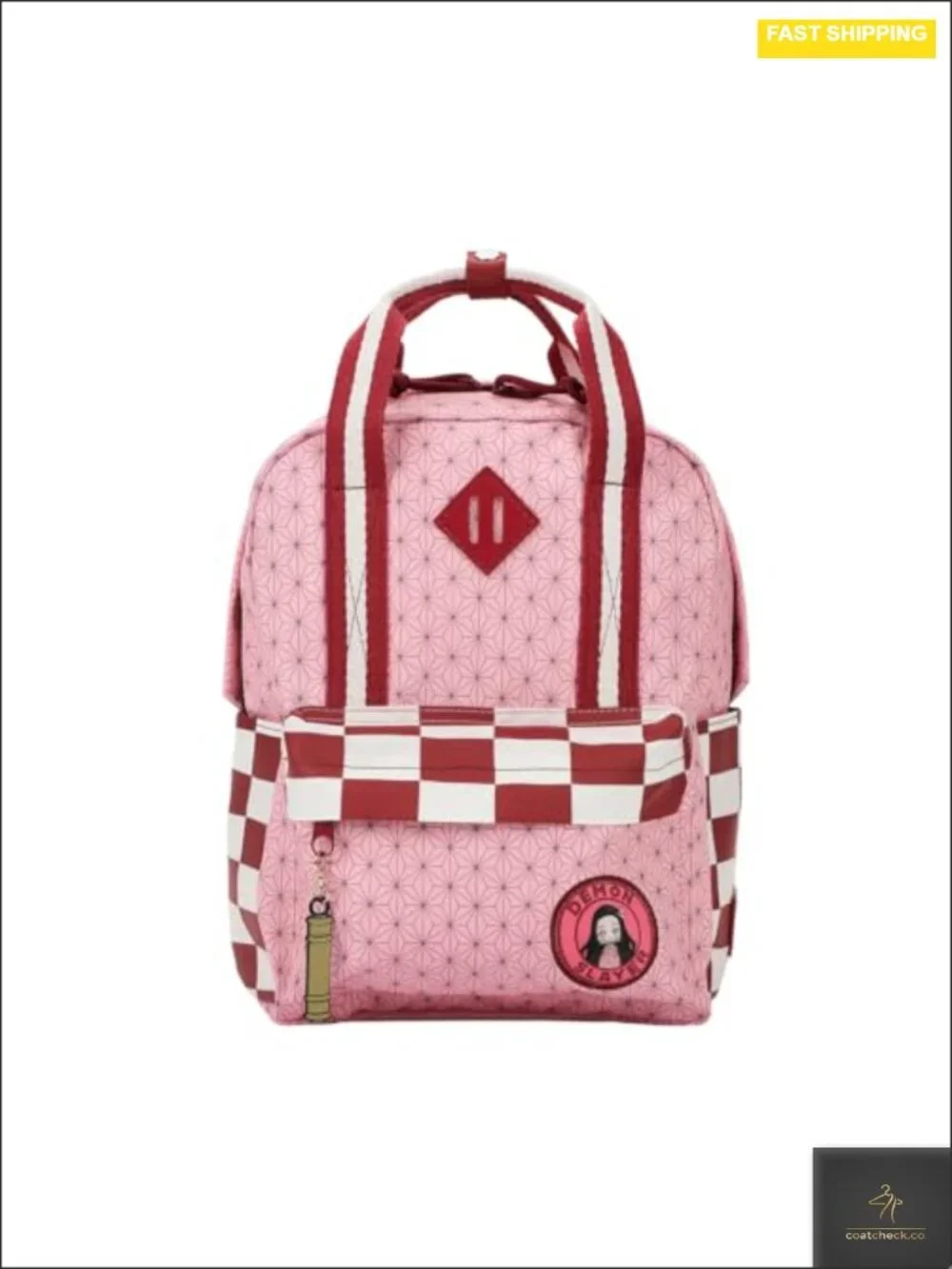 Demon Slayer Mini Backpack Women's Nylon Casual Daypack Official Licensed